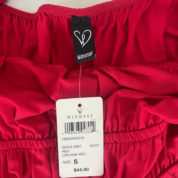 Windsor Flirty Style Ruched Romper - Picture 3 of 5